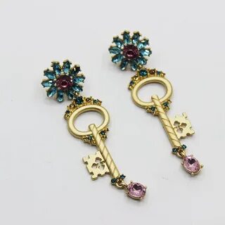 Серьги ключи