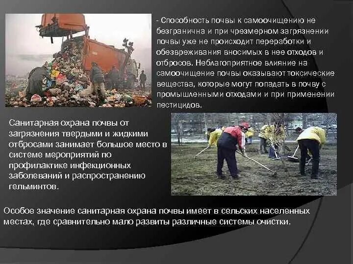 Инфекции через почву. Инфекции через почву