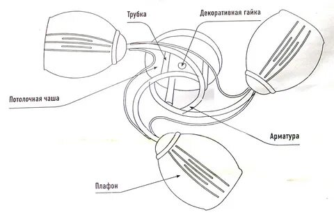 Элементы светильника