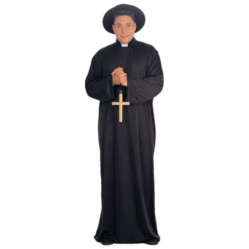 Pri est. Костюм священника. Священнослужитель. Костюм пастыря. Карнавальный костюм священника.