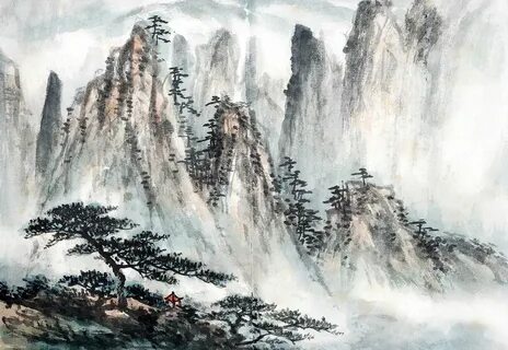 Graceful beauty of painting of the Far East - Photo 5. Common genres of Chi...