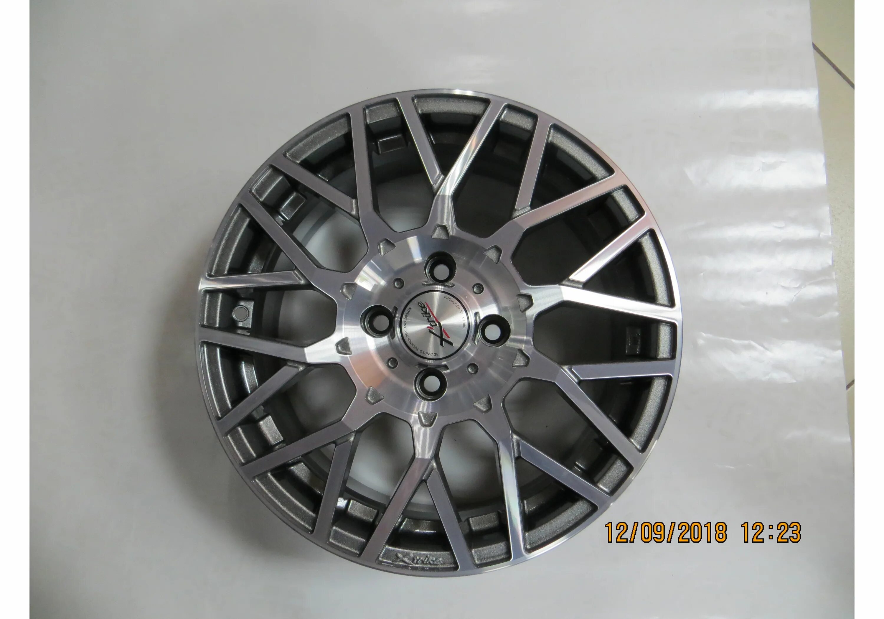 X-Trike x-125 16″ / 6.5j. X'Trike x-125 6,5\r16 4*100 et48 d60,1 HSB. X`Trike x-125 6.5x16 4*100 et48 dia60.1 HSB. Икс страйк