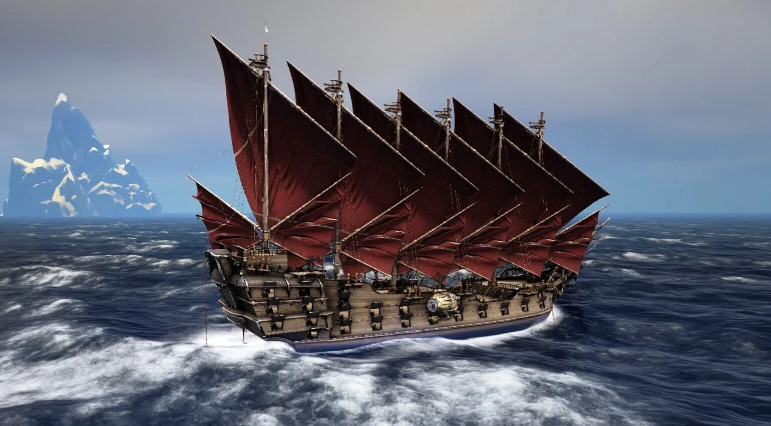 Total ships