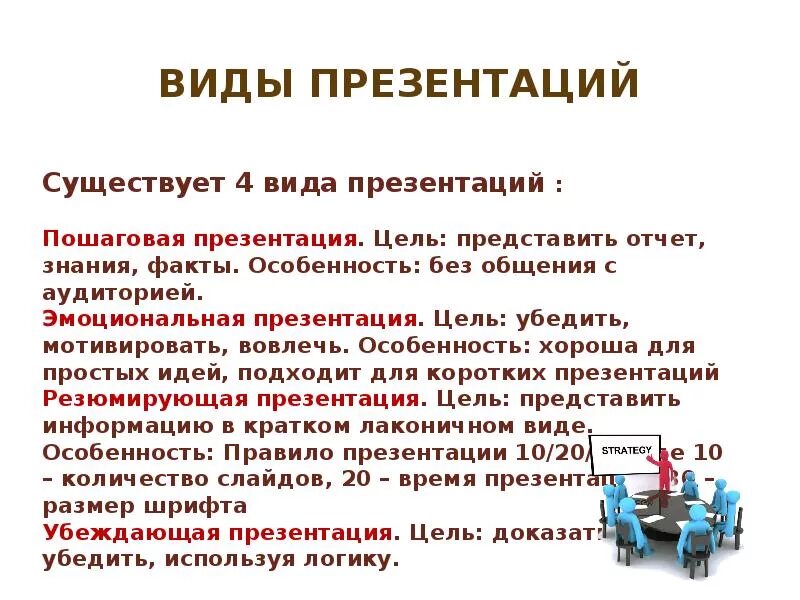 Особенности подготовки презентаций. Виды презентаций. Какие виды презентаций?. Типы и виды презентаций. Виды презентаций презентация.