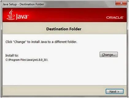 Change installer