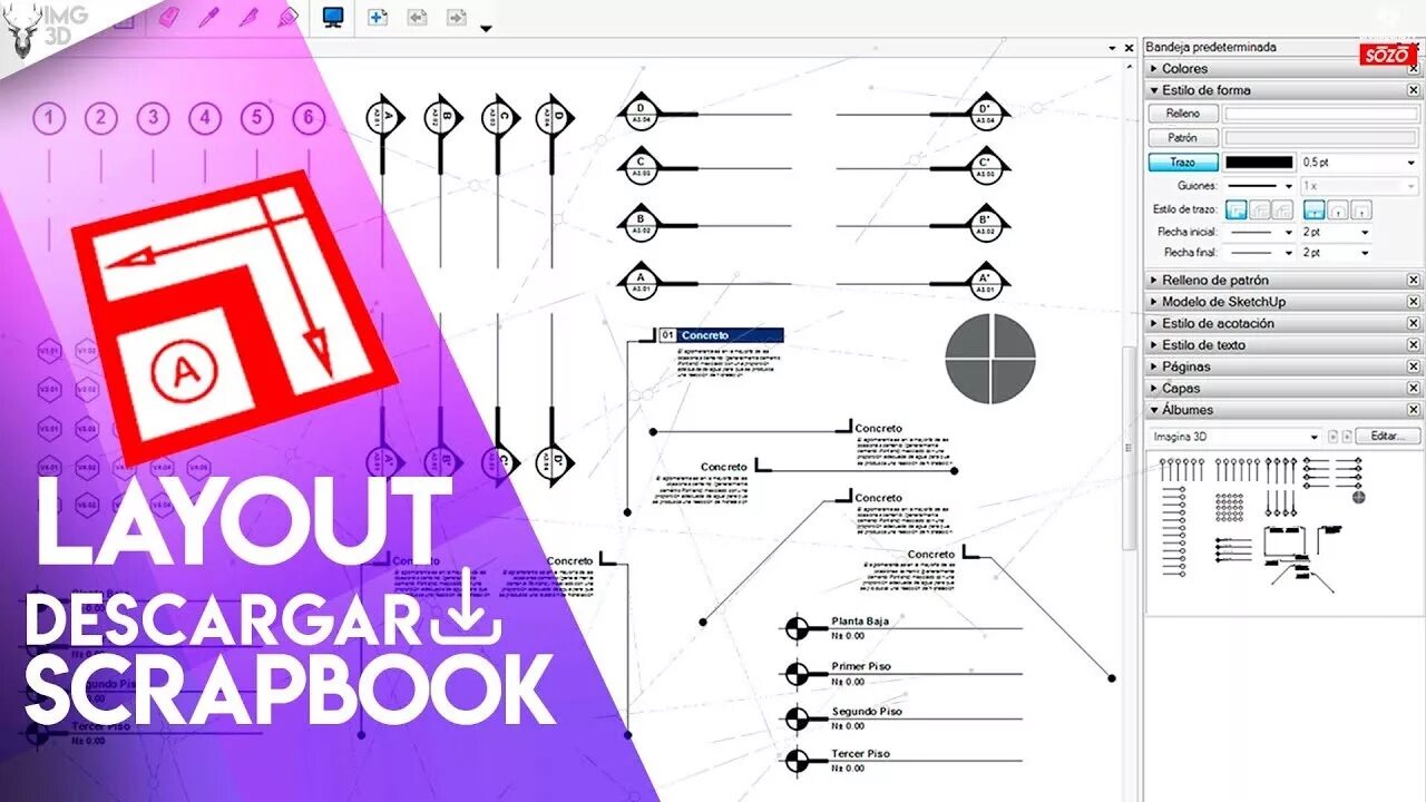 Layout 3. Sketchup layout scrapbook. layout sketchup. условные обозначения в layout sketchup. шаблоны для layout 2025.