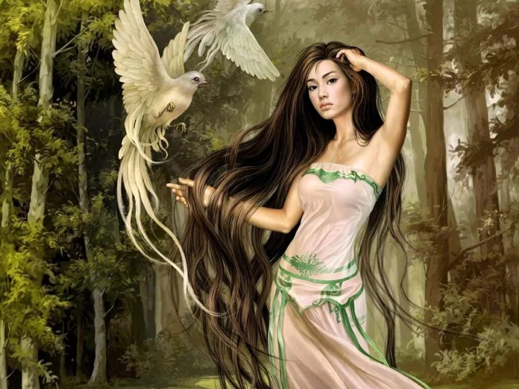 Красивая сказочная девушка. Лунная ведьма Татия Субботина. Сидхе Фейри. Лесные феи мифология. Фэнтези девушки.