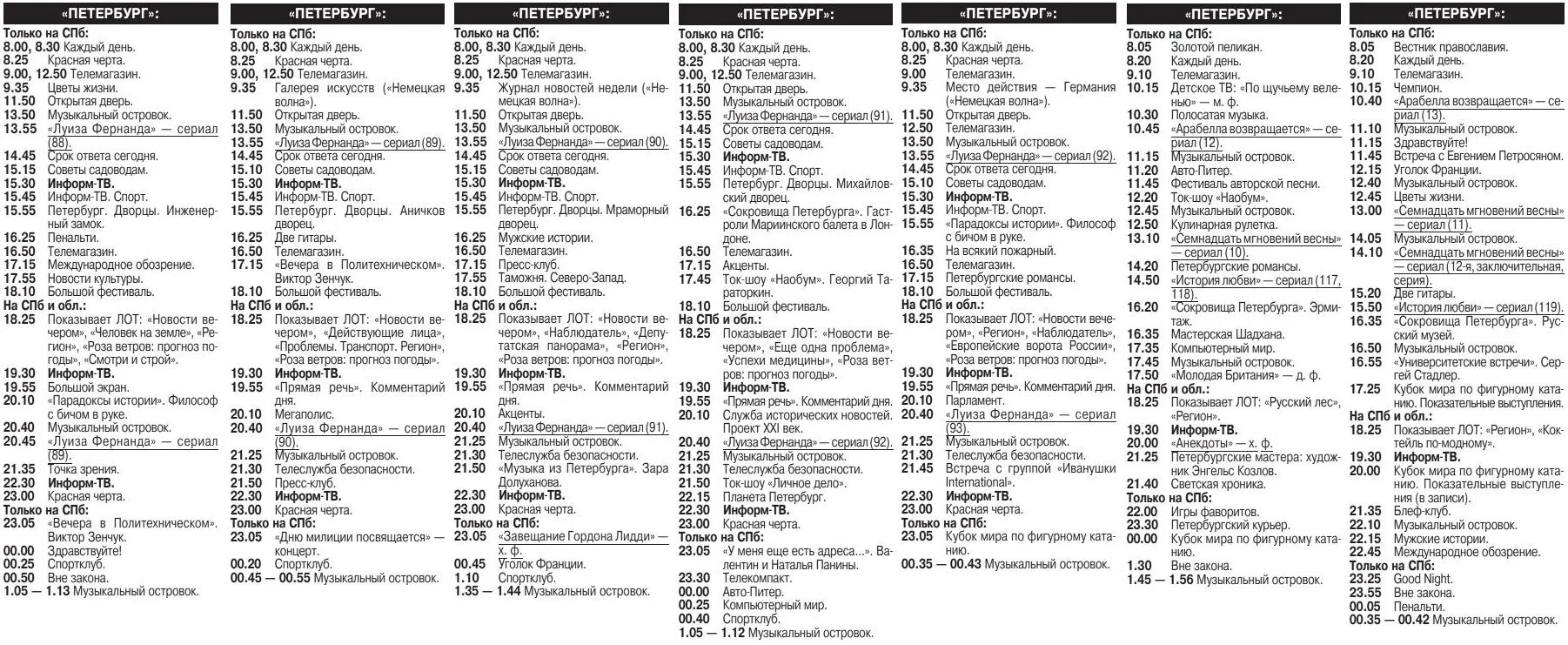 Программа передач канала 5 санкт петербург. Программа передач 2000 года. Программы 2000 телепередачи. Телепрограмма 200. Телепрограмма 10-08-2000.
