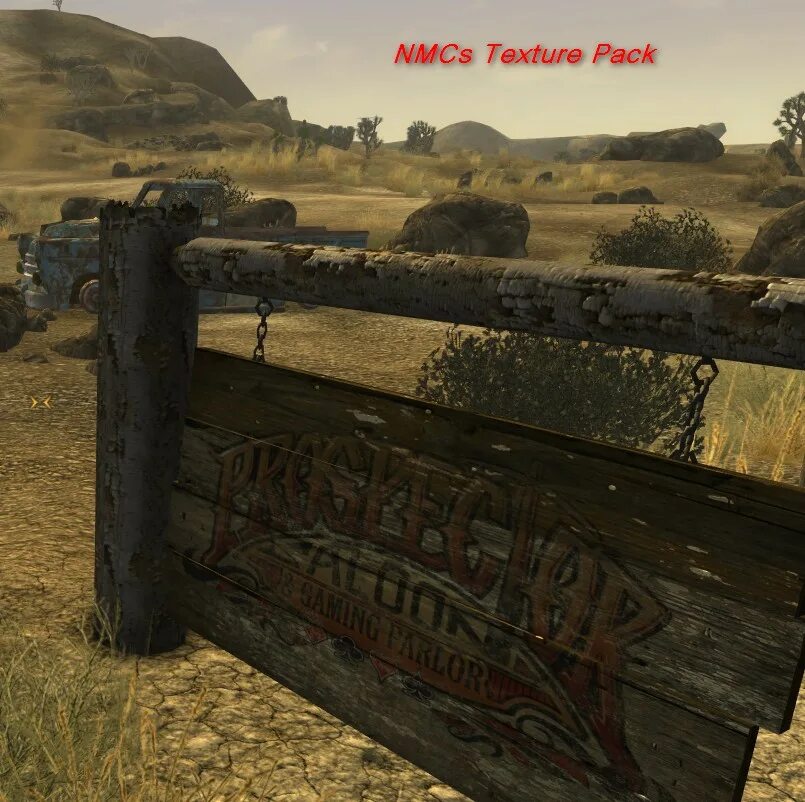 New vegas текстуры. NMC'S texture Pack for New Vegas. NMCS texture Pack. Фоллаут Нью Вегас Салун шорт стик. Фоллаут Нью Вегас проблемы с текстурами.