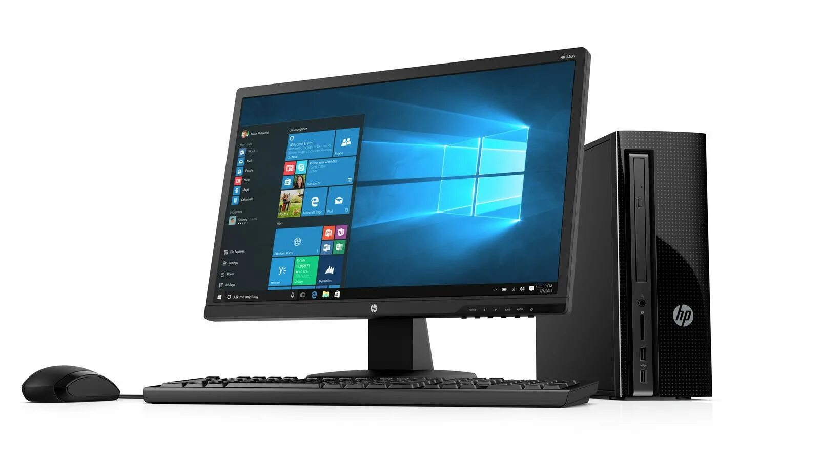 Computer com. Настольный компьютер manitor HP 2020. Windows 10 HP моноблок. Dell стационарный компьютер: 21,5. HP desktop PC 550.