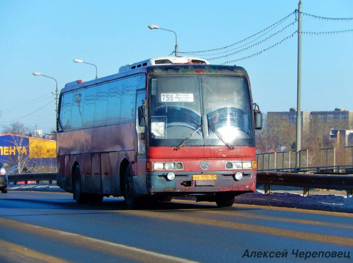 Автобус Череповец Вологда. АК-170. Транстар автобус. Твой транспорт Череповец.