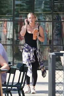 Hilary Duff - Seen after workout in Los Angeles. 