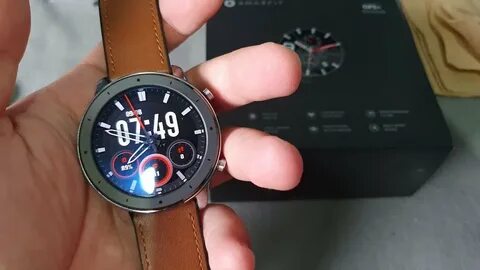 Amazfit установка циферблата