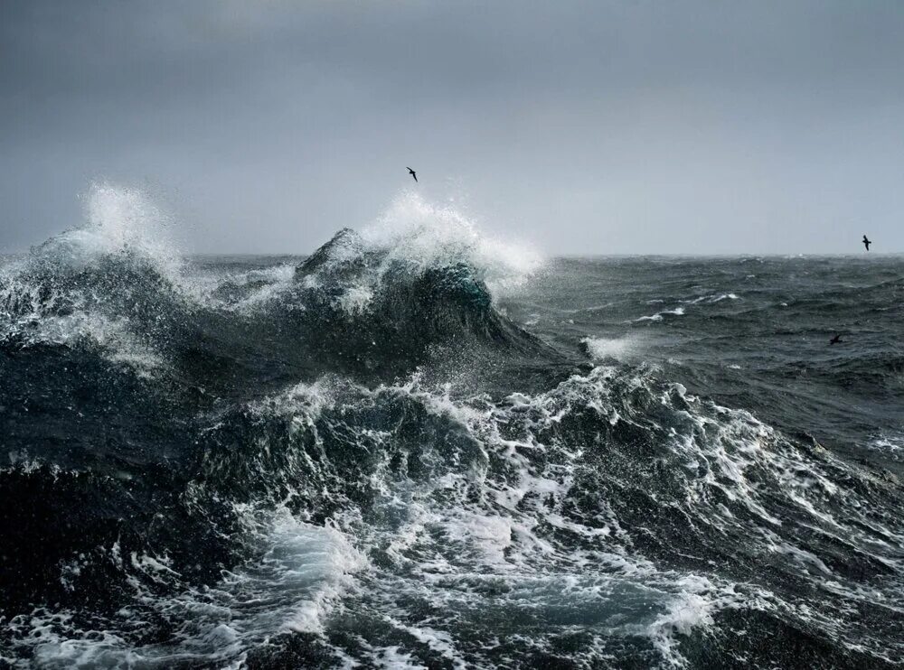 Море в открытом океане. Энди Симмонс пейзаж море шторм. Северный Ледовитый океан шторм. Карское море шторм. Берингово море шторм.