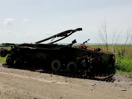 Сгоревшая техника