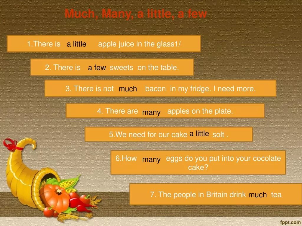 Is there some juice on the table. A few a little еда предложения. Few a few little a little. Таблица few a few little a little. Few/little еда.