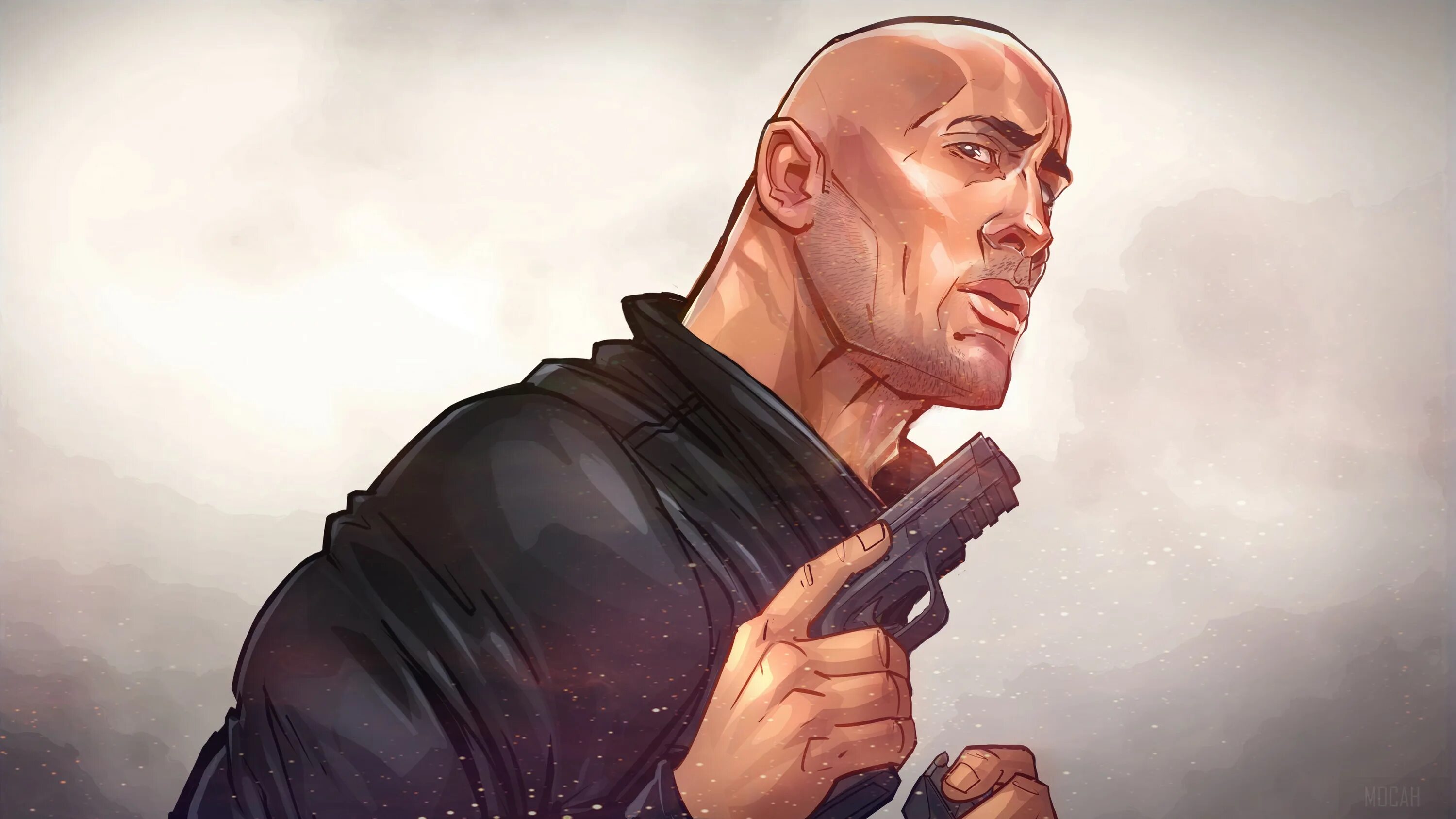 Скала образ. Dwayne Johnson. Дуэйн Джонсон аниме. Dwayne Johnson арт. Дуэйн Джонсон арты.