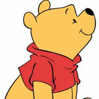 Винни пух на белом фоне