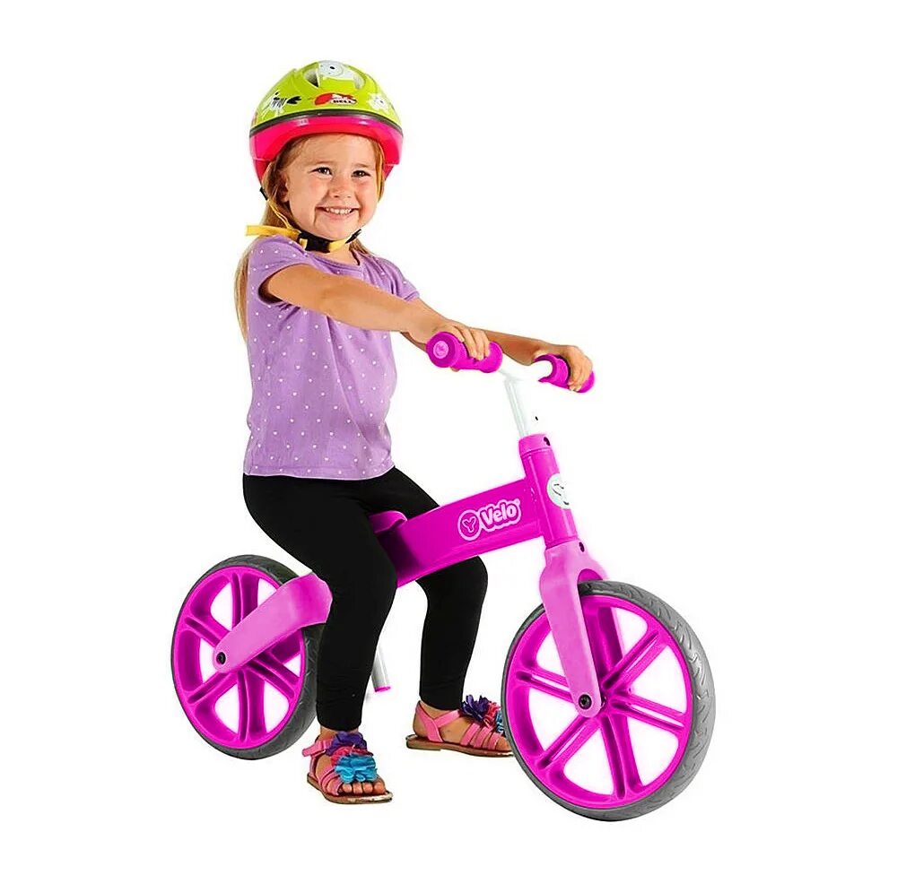 Беговел розовый. Беговел Yvolution. Беговел YBIKE. Беговел y Bike y Balans. Velo Balance Bike.