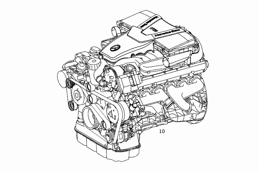 Схема двигателя 112 мерседес. Схема двигателя мерседес. Система охлаждения двигателя 651 мерседес. Схема двигателя мерседес 271 двигатель. Мерседес ml 350 схема системы охлаждения двигателя.