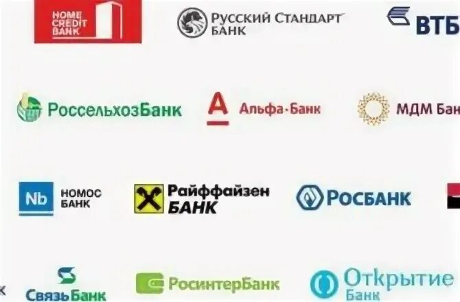 Втб банки партнеры внесение
