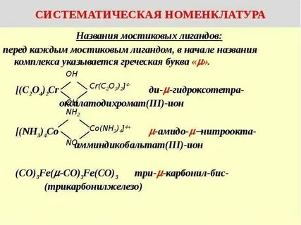 Представление о классификации и систематическая номенклатура