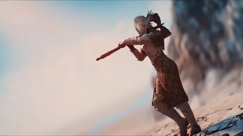 Skyrim running animation