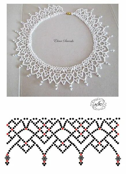 Колье.Схемы. VK Beading tutorials, Seed bead jewelry, Bead weaving tutorials