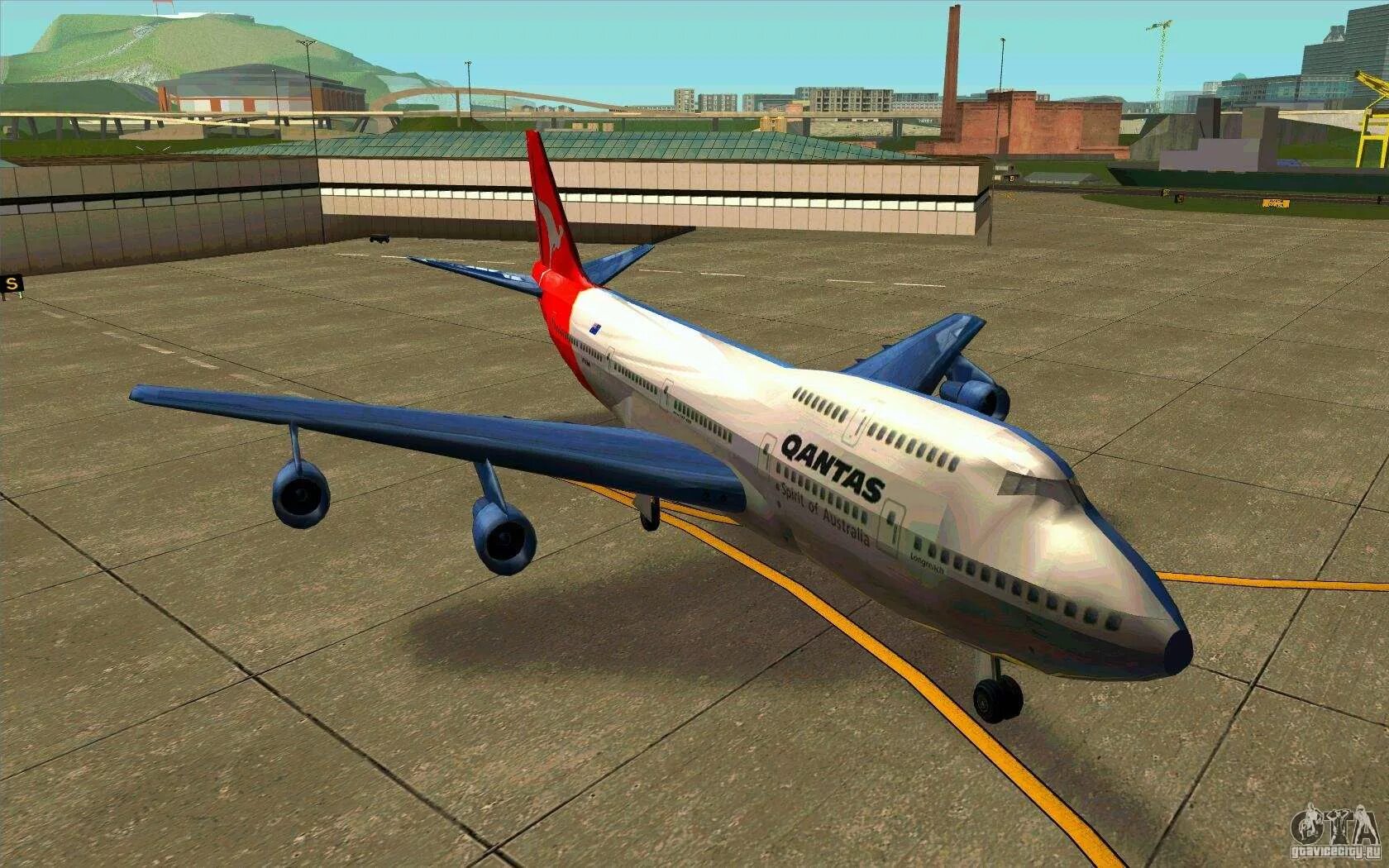 San andreas самолеты. АТ 400 ГТА са. Самолёты Боинги на ГТА Сан андреас. B747 для GTA sa. Самолёт at 400 в ГТА Сан андреас.