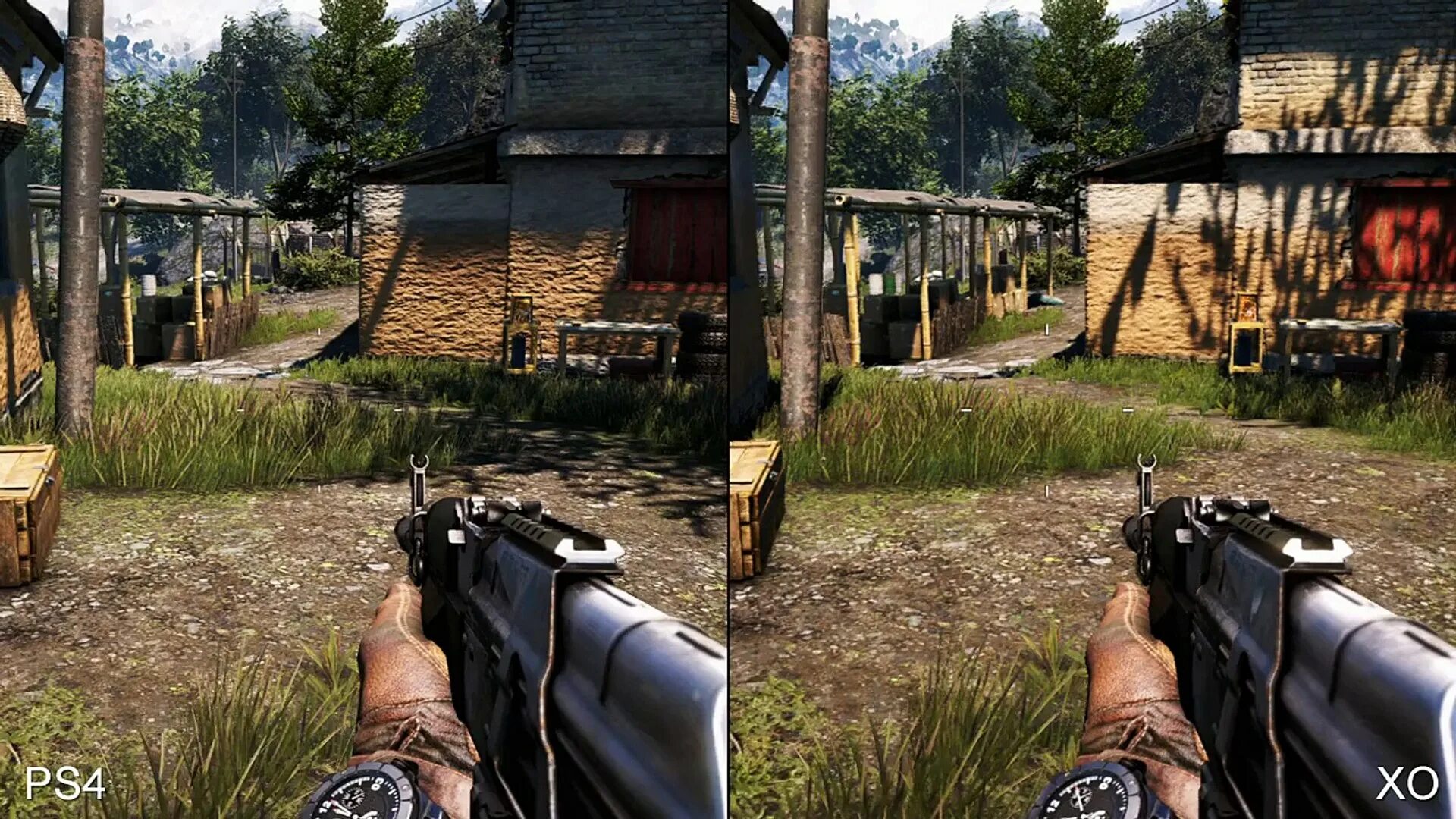 Игры на двоих 3 4. Фар край 2 на ПС 3. Far Cry 4 Xbox 360 vs PC. Far Cry 4 ps3. Far Cry ps4.