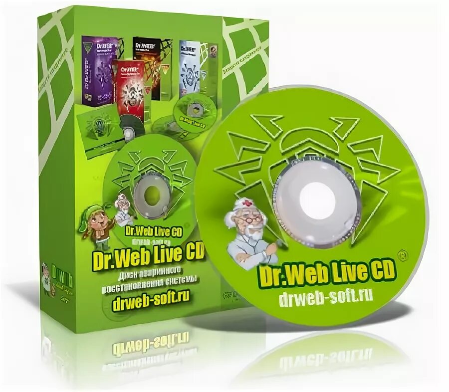 Dr web 6. Dr.web livedisk.