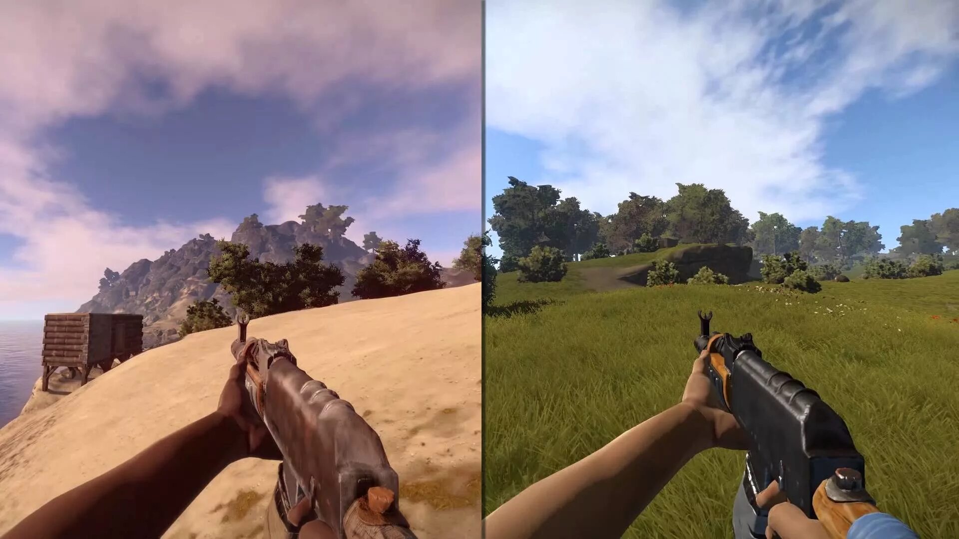 Установить rust. Раст 2012. Раст игра. Раст Старая версия. Раст геймплей 2021.