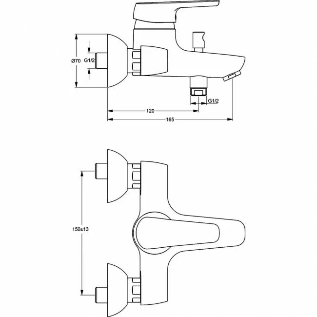 Смеситель для ванны ideal Standard. Смеситель для ванны ideal Standard Cerasprint хром (a3618aa. Ideal Standard Melange a4293aa схема. Идеал стандарт Цераплан 3 b1943aa установка.