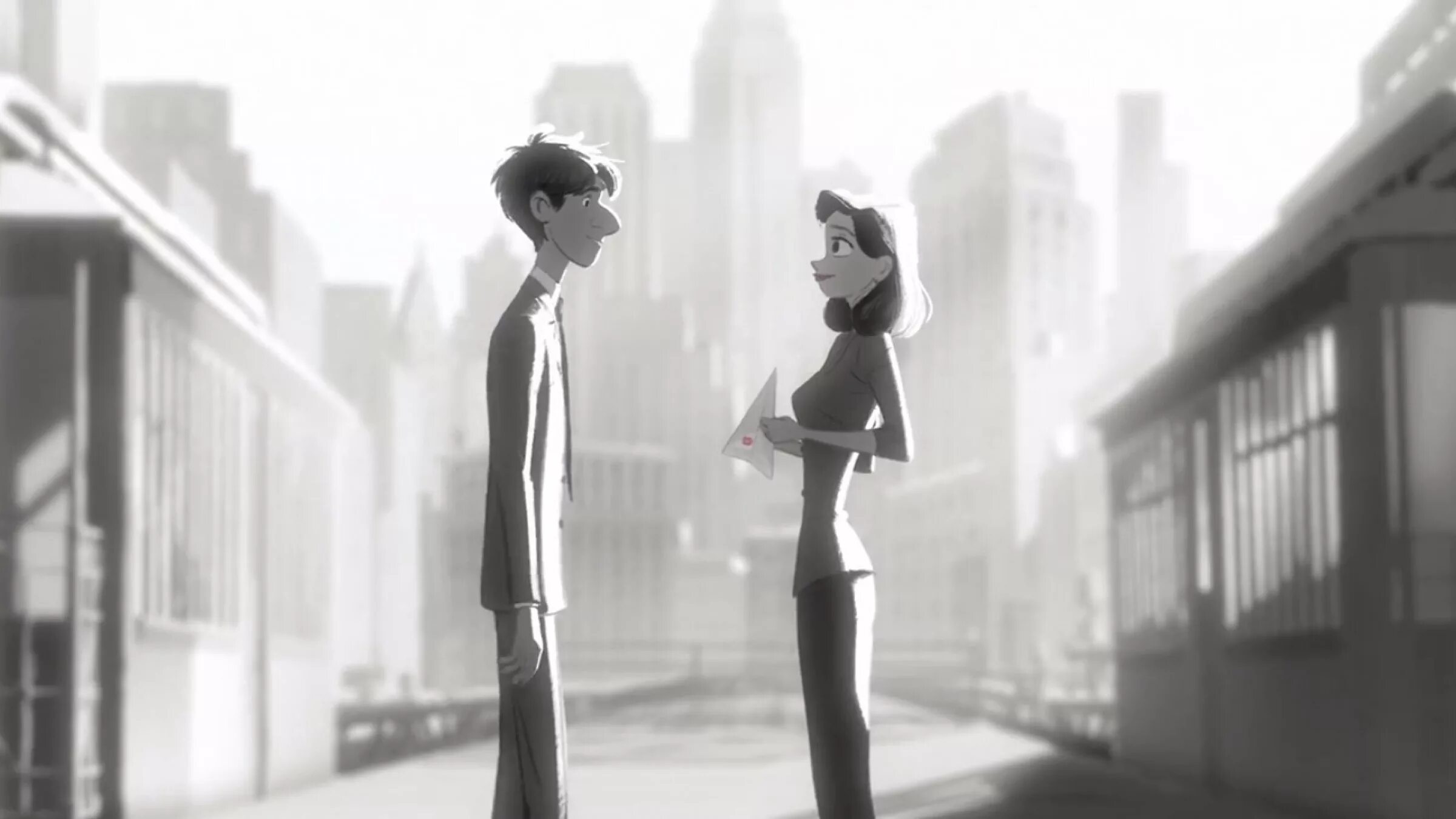 Дисней короткометражный. Paperman 2012. Paperman Disney.