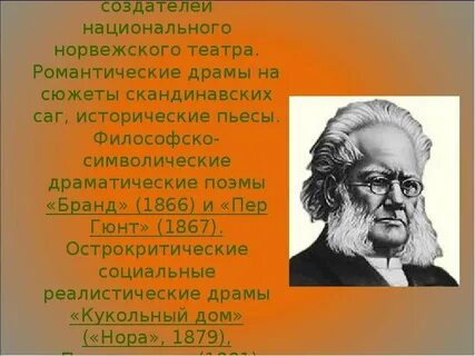 Г ибсен кратко