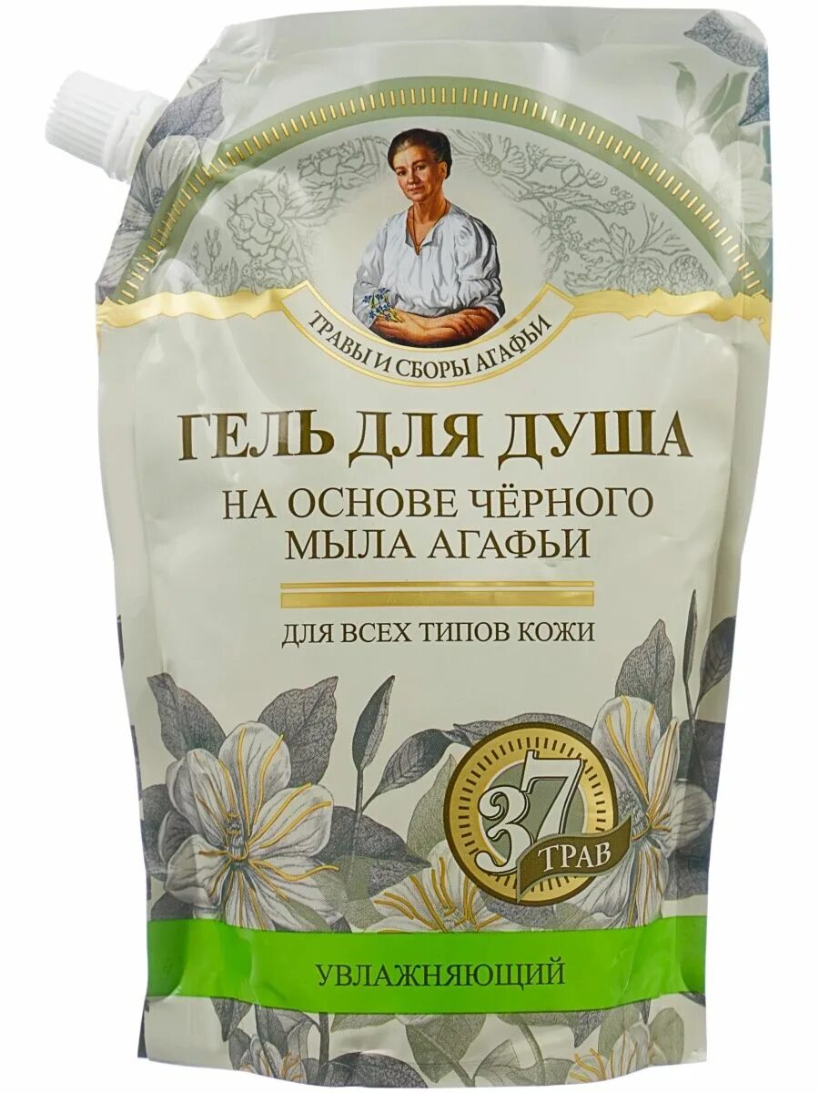 РБА гель д/душа на основе черного мыла Агафьи дойпак 500 мл. ТСА. 500мл гель д/душа черное мыло Агафьи д/п. Гель для душа от бабушки Агафьи.