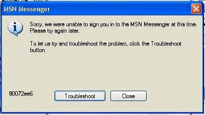 Unable to sign