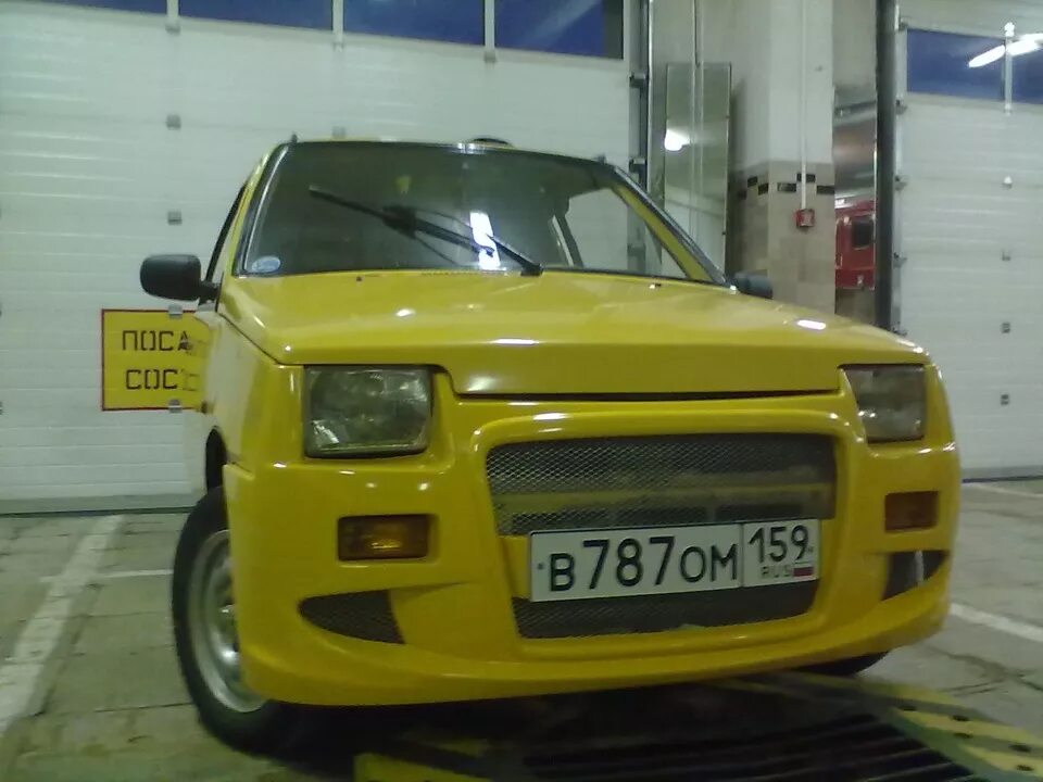 и вот он пришел мой родной бампер! - Lada 11113 Ока, 1 л, 2002 года тюнинг DRIVE