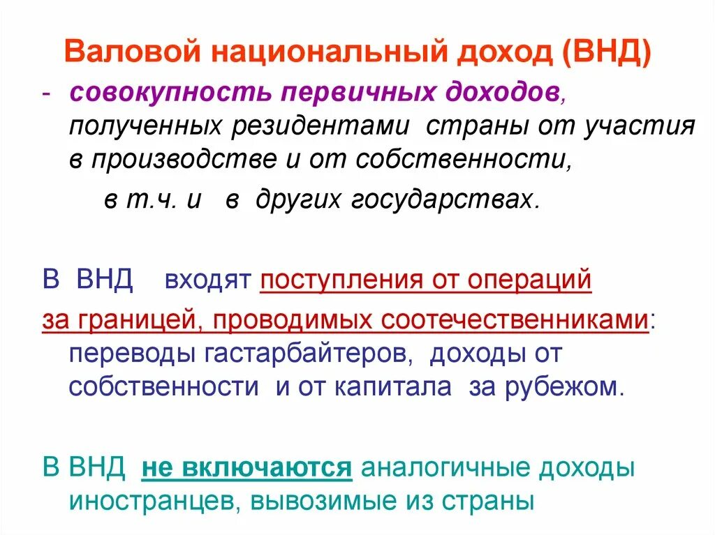 Использованный национальный доход. Валовой национальный доход (ВНД) – это:. Валовый национальный доход формула. Головой национальный доход. Внутренний национальный доход.