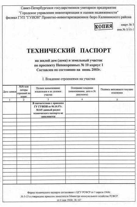 Городское управление инвентаризации и оценки недвижимости