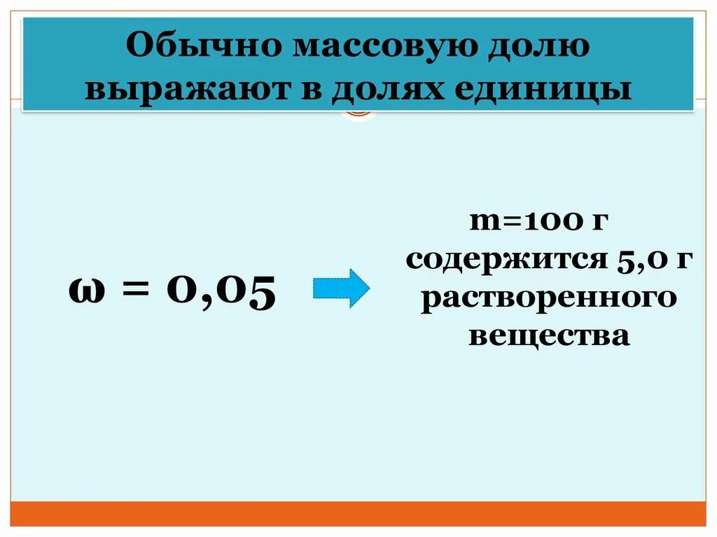 Вещества с равными долями. Вещества с равными долями