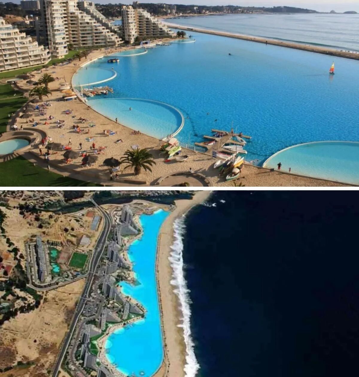 Самый большой бассейн. Сан-Альфонсо-дель-мар бассейн. Самый большой бассейн в мире Чили. Самые крутые бассейны в мире. Самый высокий бассейн в мире.