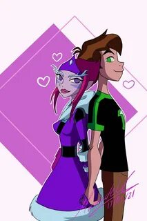 Ben 10 Omniverse - Ben x Ester by Carmen-Oda on DeviantArt Ben 10...