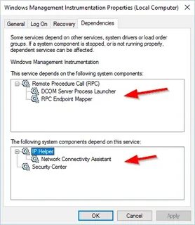 Ошибка источник wmi