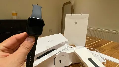 Темная ночь часы apple