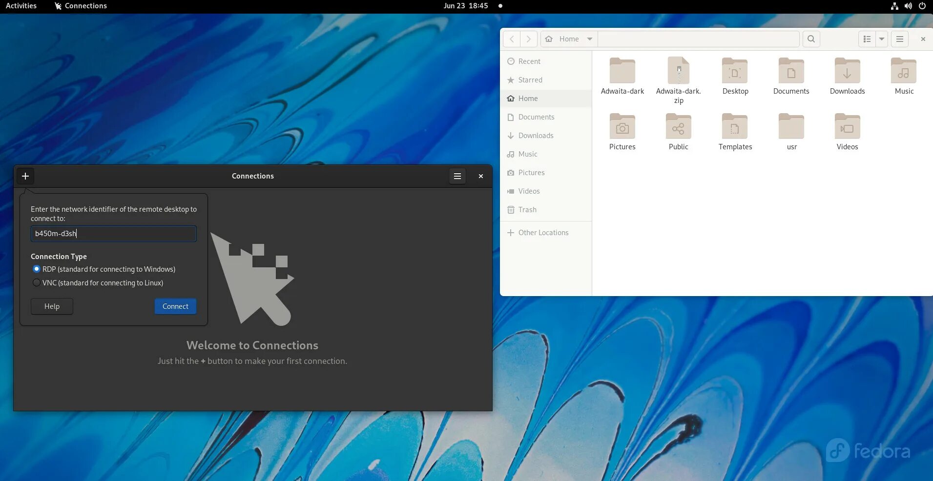 Remote linux