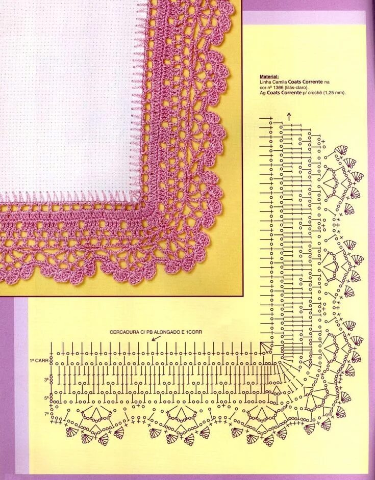 Обвязать крючком край бактуса. Обвязать край салфетки крючком схемы. Кайма для скатерти крючком. Кайма крючком. Кайма крючком.