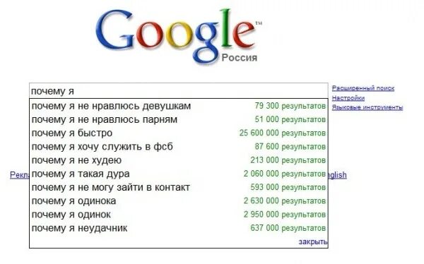 Почему быстро показала