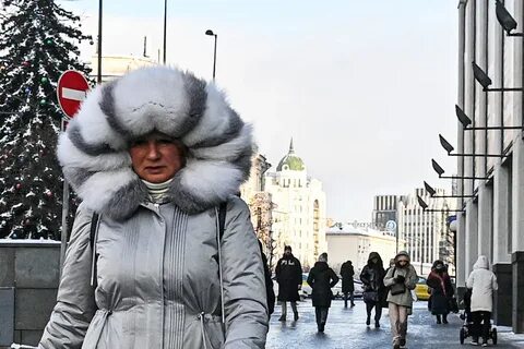 Сильные морозы москва