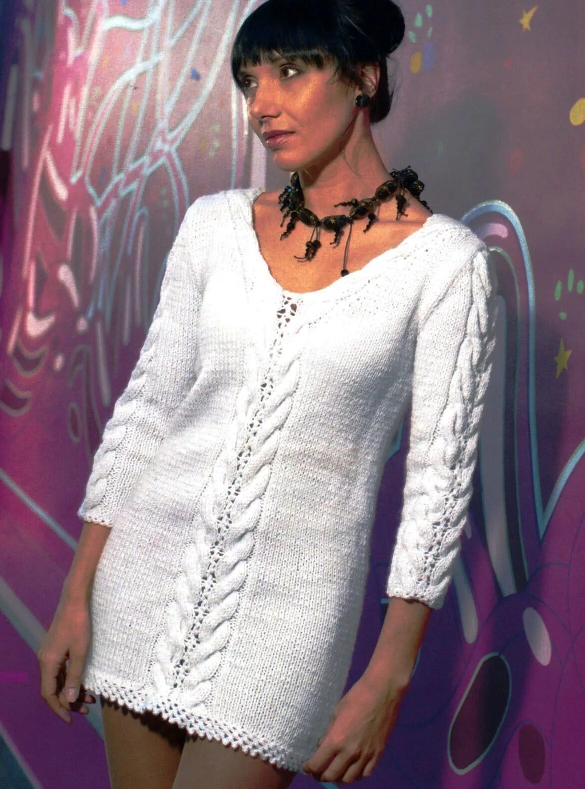 Вязаные туника с брюками. Туника спицами. Туника женская вязаная спицами. Кардиган с бахромой. Туника косая.